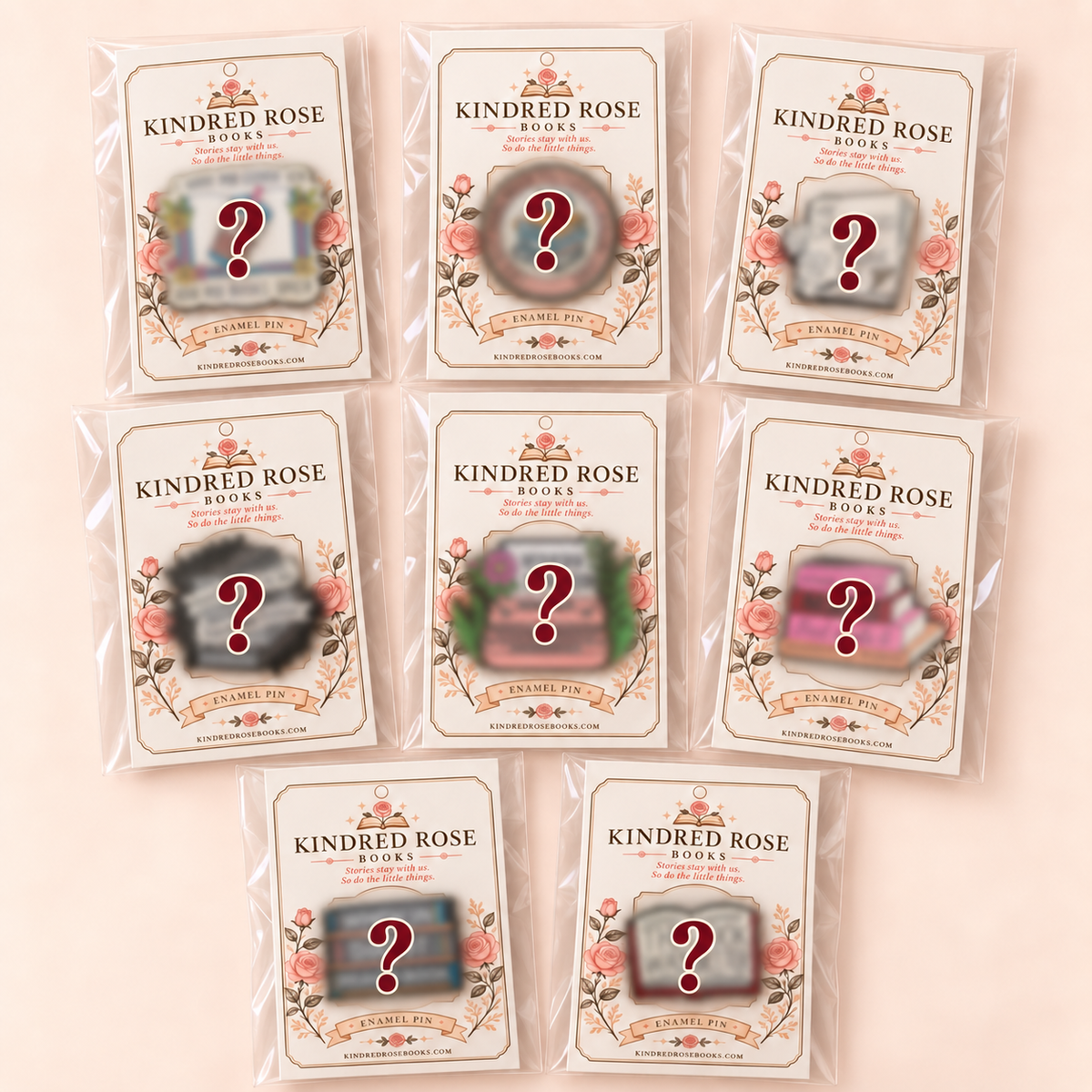 Bookish Enamel Pins