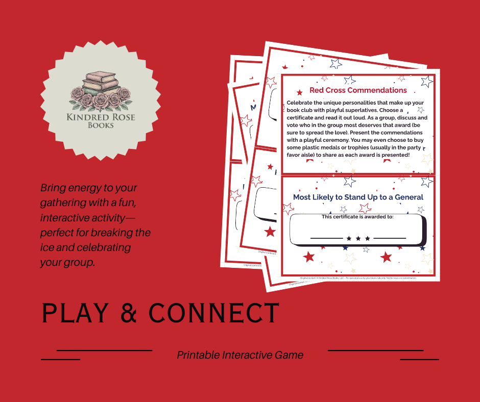 Digital Download – The Women – Book Club Game (Red Cross Commendations)