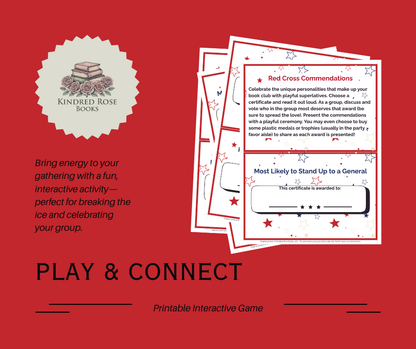 Book Club Game (Red Cross Commendations): The Women