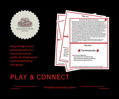 Book Club Game (The Master Manipulator): The Mindf*ck Series