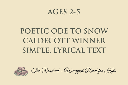 Poetic Ode to Snow - Caldecott Winner - Simple, Lyrical Text - Recommended for Ages 2-5